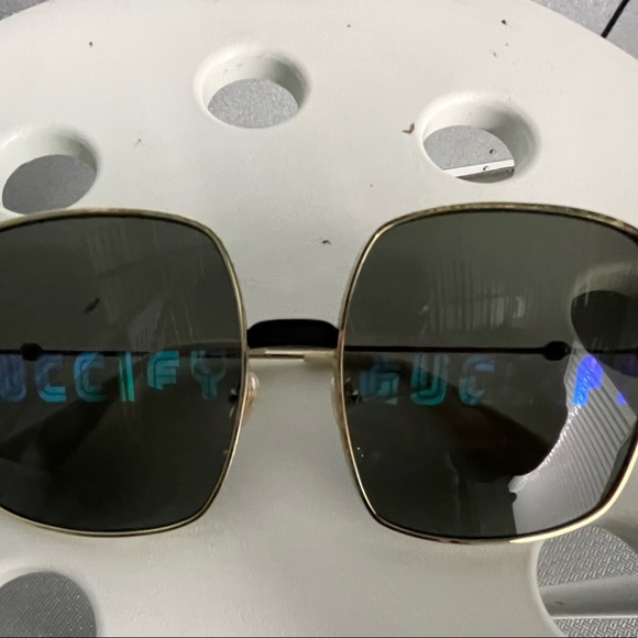 FINAL PRICE $85 W/ FREE SHIPPING! Gucci Guccify Oversized sunglasses - Picture 2 of 9